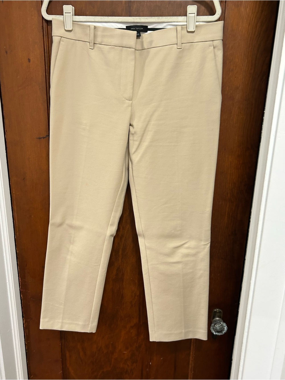 Ann Taylor Light Beige Dress Pants